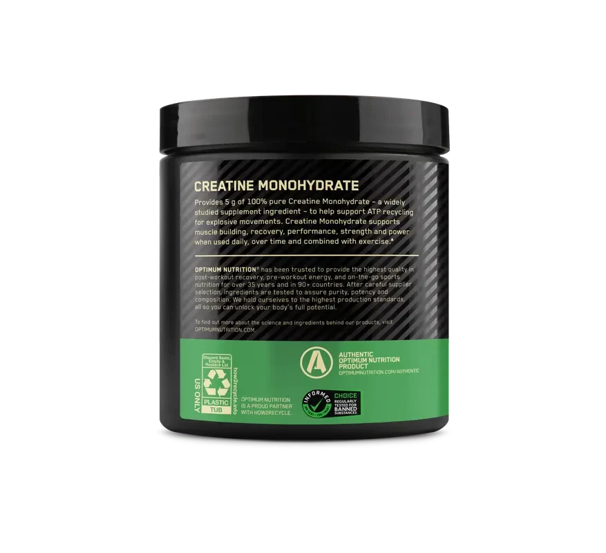 Optimum Nutrition Micronized Creatine Monohydrate Powder