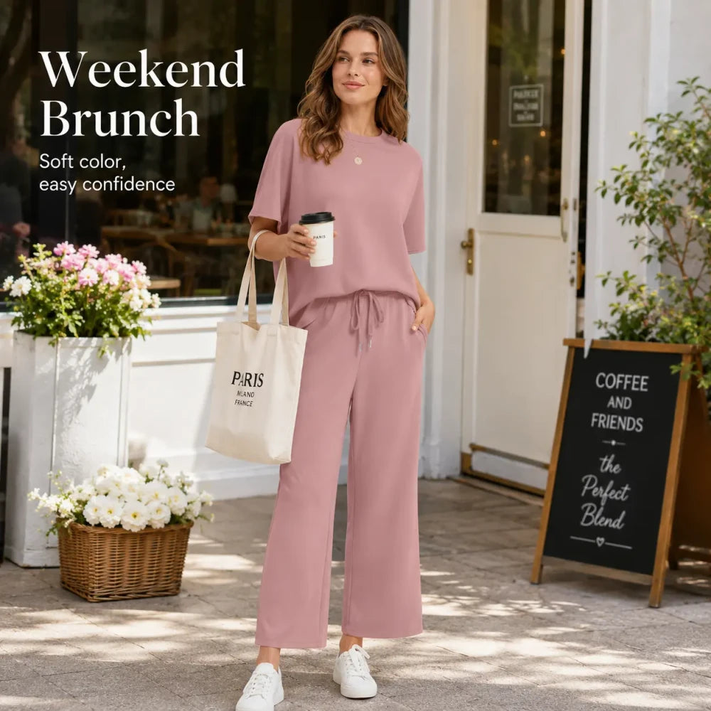 Ofeefan Two Piece Lounge Set