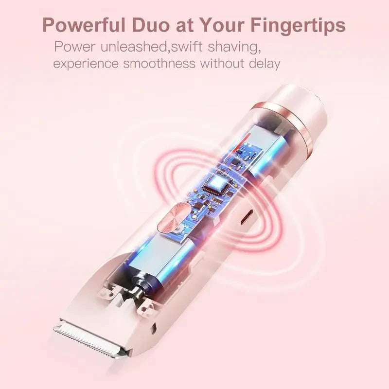 Dual Head Electric Shaver