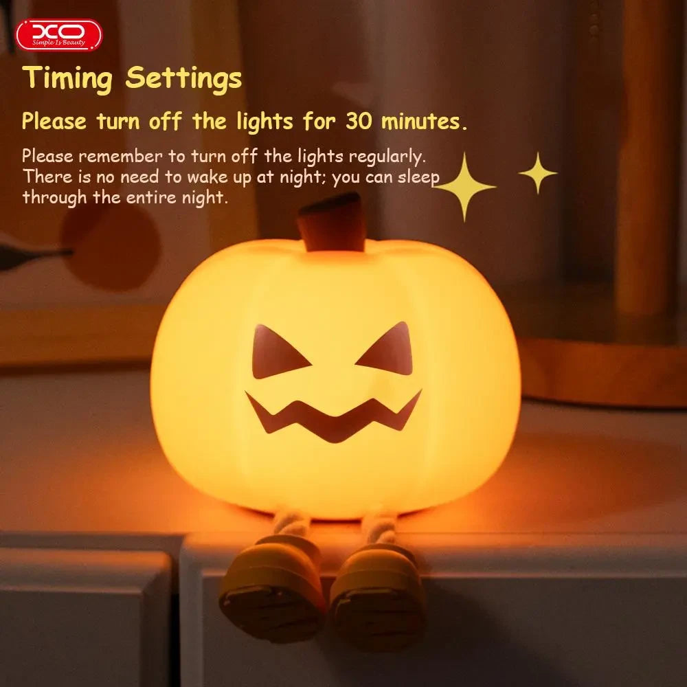 Spooky Halloween Pumpkin LED Lantern