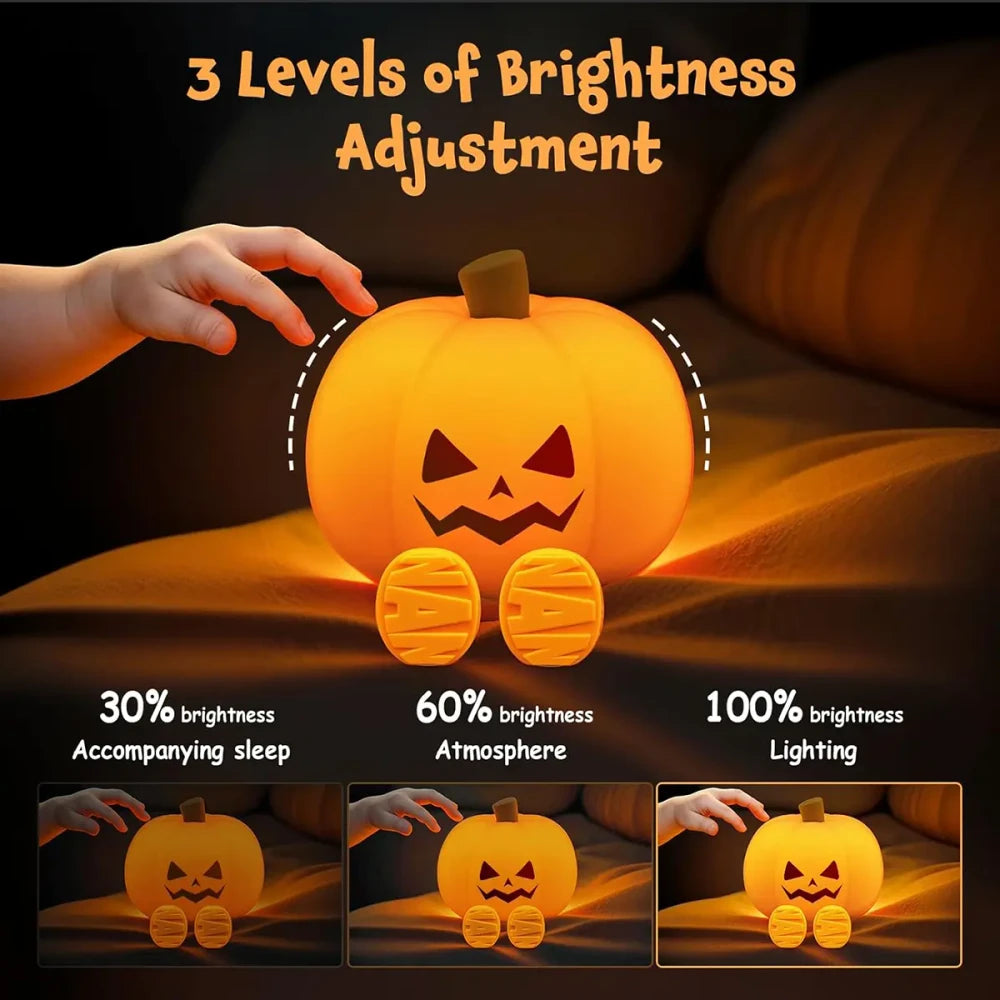 Spooky Halloween Pumpkin LED Lantern