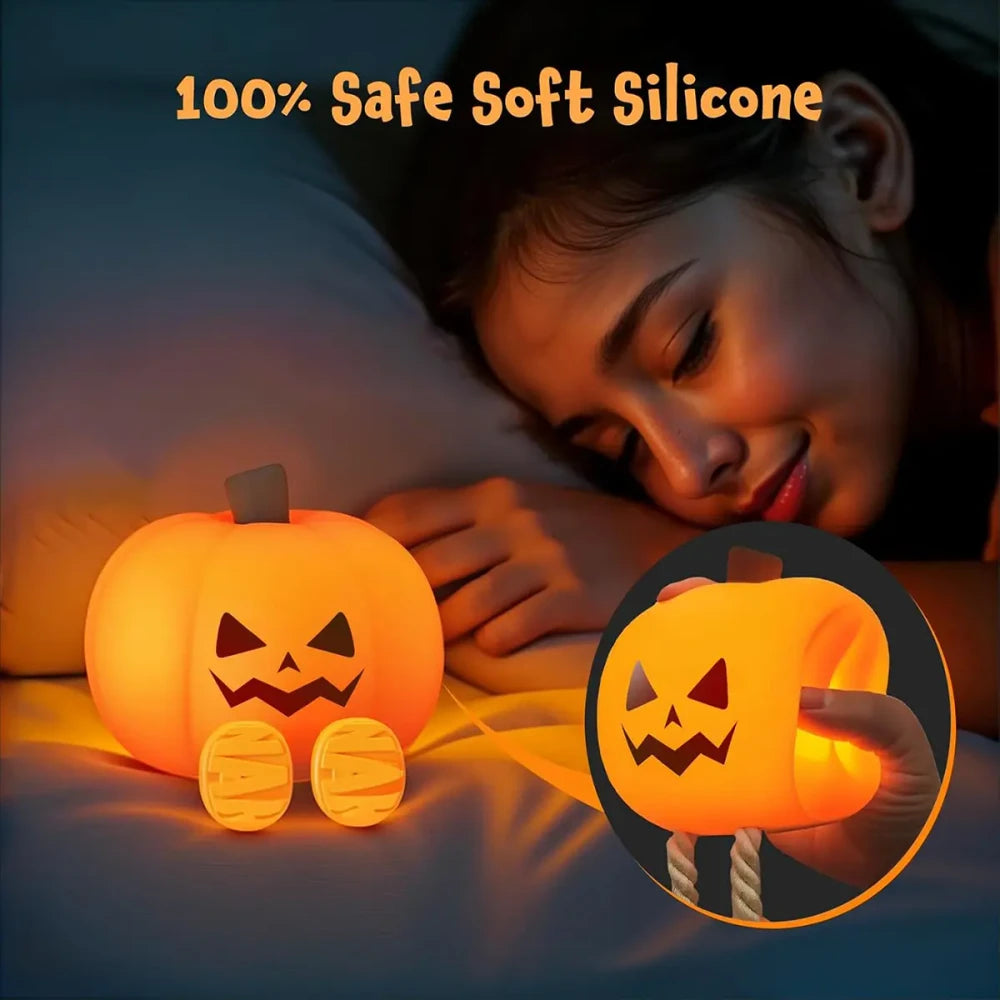Spooky Halloween Pumpkin LED Lantern
