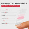 Ultra Short Almond Press-On Nails
