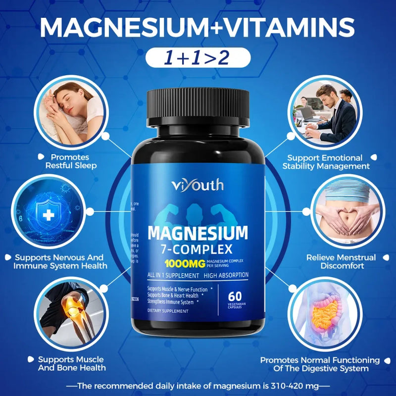 Viyouth Magnesium Complex for Calming Sleep and Relax