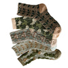 Soft Cotton Jacquard Winter Crew Socks