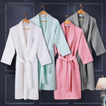 Cotton Waffle Bathrobe
