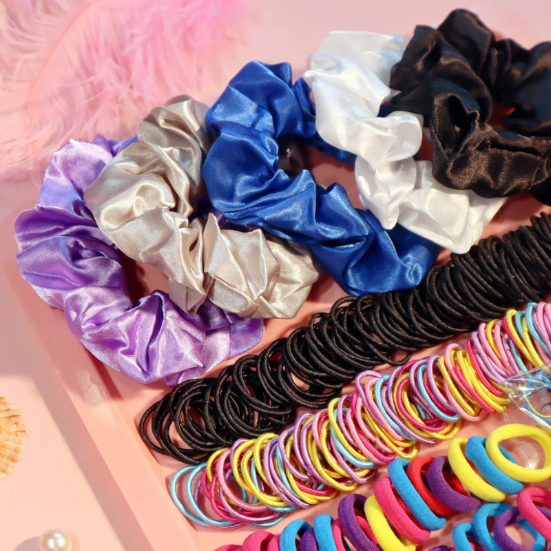 Elastic Hair Ties Set