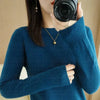 Wool Round Neck Casual Sweater