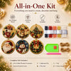 Christmas DIY Diamond Painting Ornament Kit