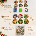 Christmas DIY Diamond Painting Ornament Kit