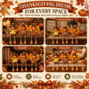 Resin Turkey Tabletop Centerpiece Decor