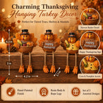 Resin Turkey Tabletop Centerpiece Decor