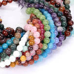 Natural Stone Round Loose Beads