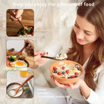 Natural Wooden Cooking Spoon Set