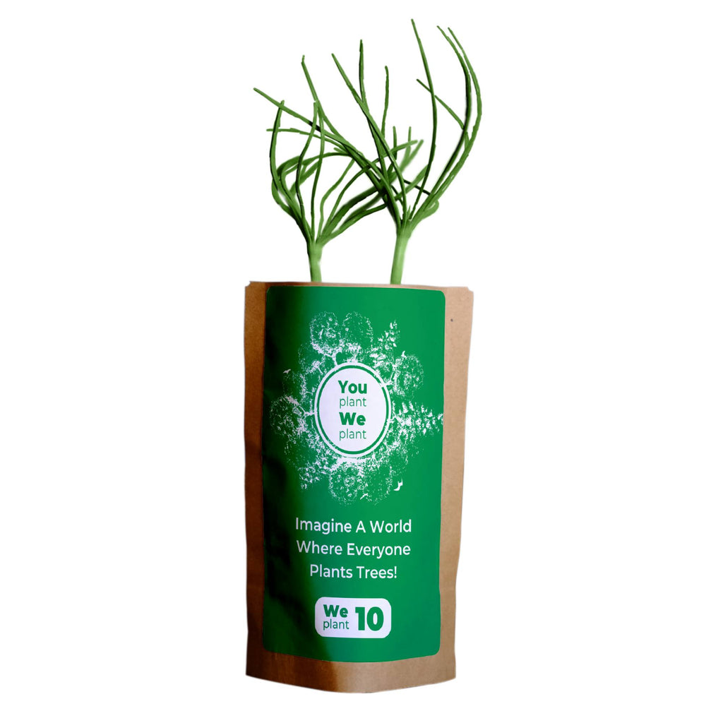 You Plant We Plant Tree Pouch, We Plant 10 More Trees