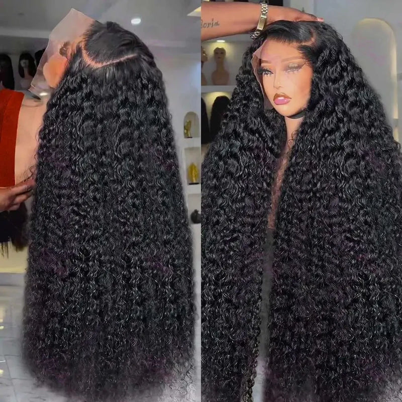 Deep Wave Human Hair Lace Wig